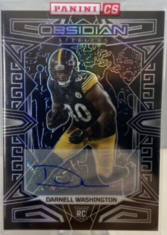 Darnell Washington #184 2023 Panini Obsidian Signature Football