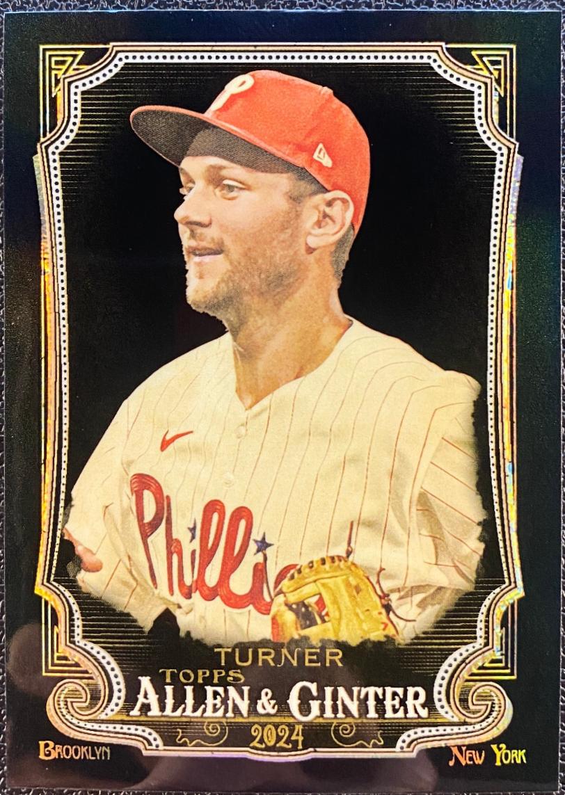 Trea Turner #39 Baseball Cards 2024 Topps Allen & Ginter X Chrome