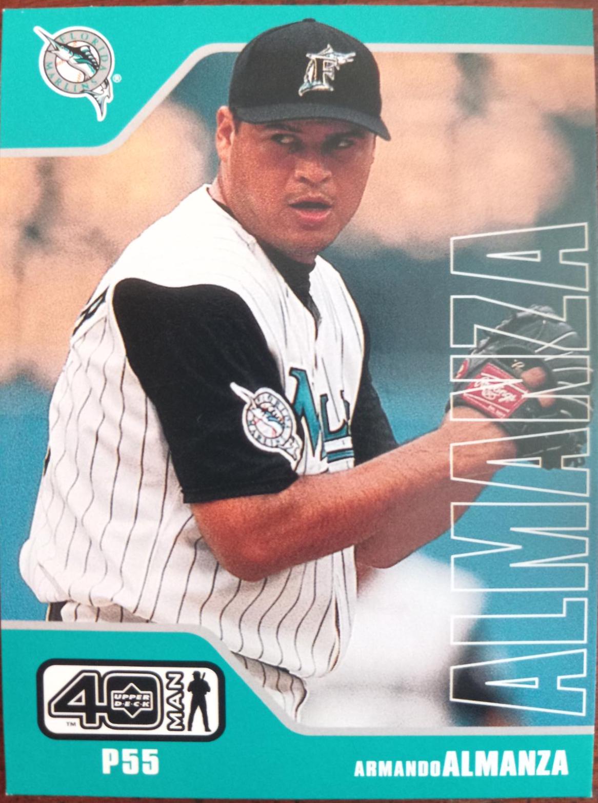 Armando Almanza #795 Baseball Cards 2002 Upper Deck 40 Man