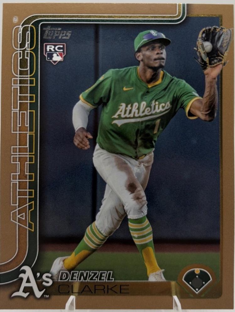 Denzel Clarke [Gold Border] #US14 Prices | 2025 Topps Update | Baseball ...