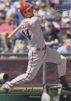 Conor Jackson #43 Baseball Cards 2010 Upper Deck