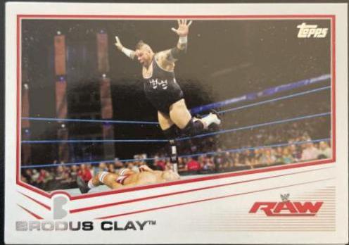 Brodus Clay #6 Wrestling Cards 2013 Topps WWE