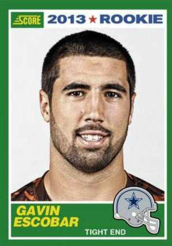Gavin Escobar #367 Football Cards 2013 Panini Score