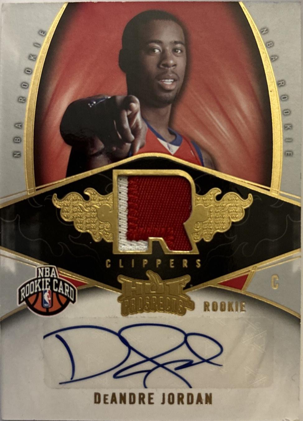 DeAndre Jordan #135 2008-09 Fleer Hot Prospects Basketball