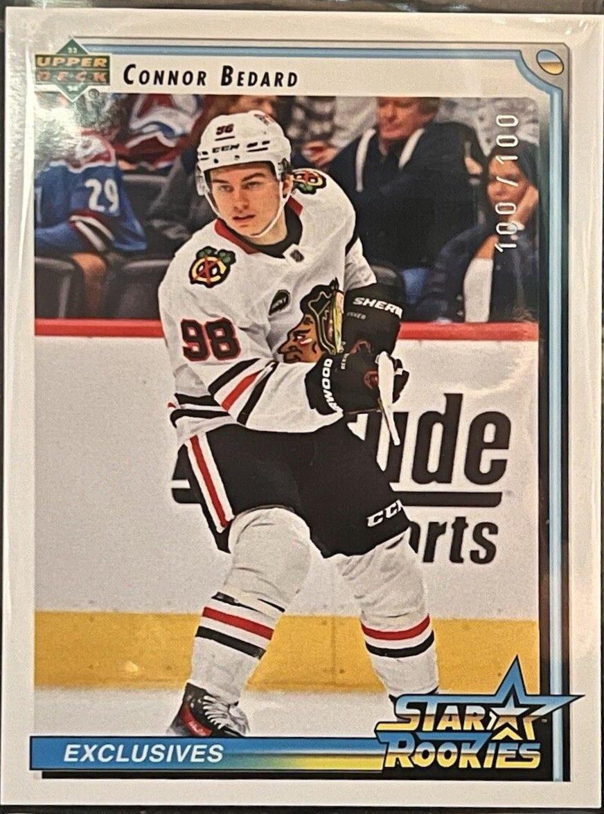 Connor Bedard #SRA-12 Hockey Cards 2023 Upper Deck Star Rookies