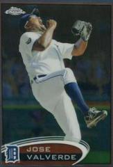 Jose Valverde #16 Baseball Cards 2012 Topps Chrome Prices