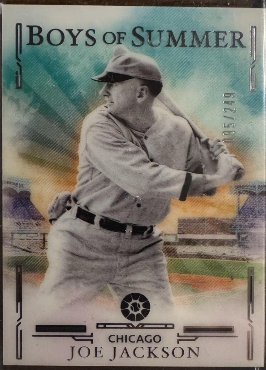Joe Jackson #78 2025 Panini Boys of Summer Baseball