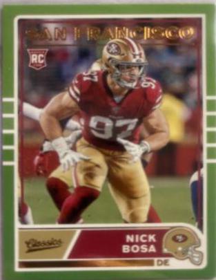 Nick Bosa #C-11 Football Cards 2019 Panini Chronicles Classics