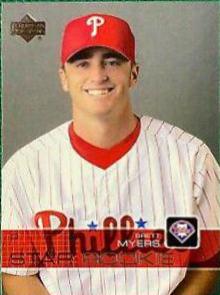 Brett Myers #22 Baseball Cards 2003 Upper Deck