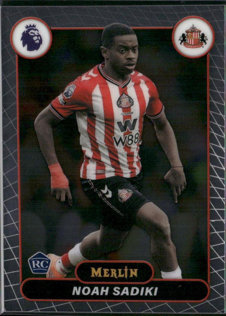 Noah Sadiki #161 2026 Topps Merlin Premier League