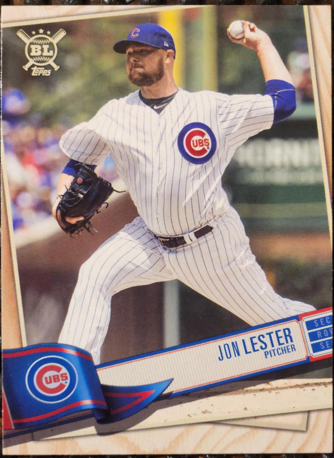 Jon Lester #33 Baseball Cards 2019 Topps Big League