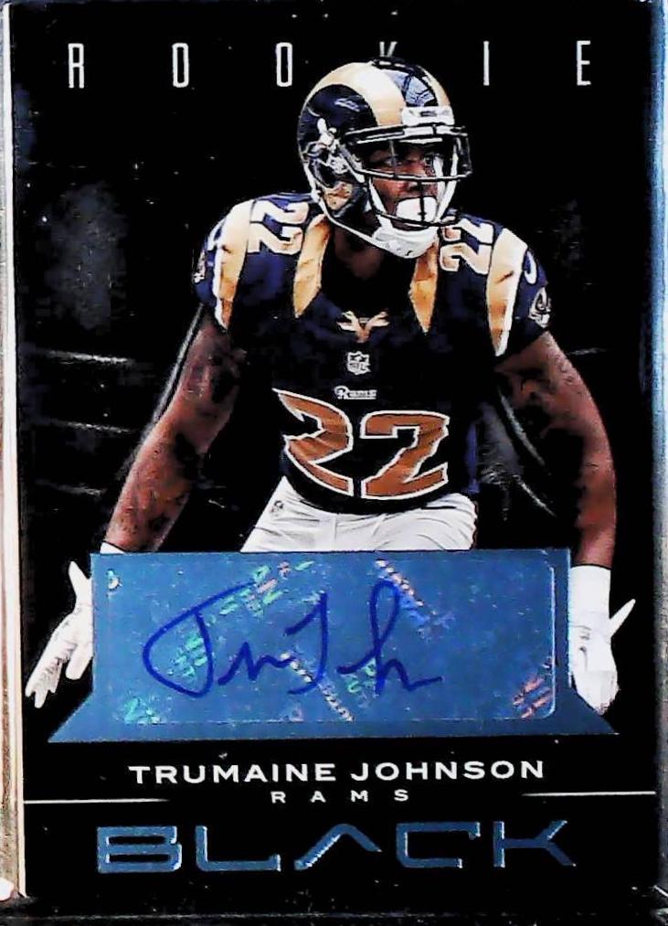Trumaine Johnson #194 Football Cards 2012 Panini Black