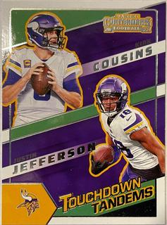 Justin Jefferson, Kirk Cousins