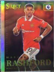 Marcus Rashford #5 Soccer Cards 2022 Panini Select Premier League Artistic Impressions