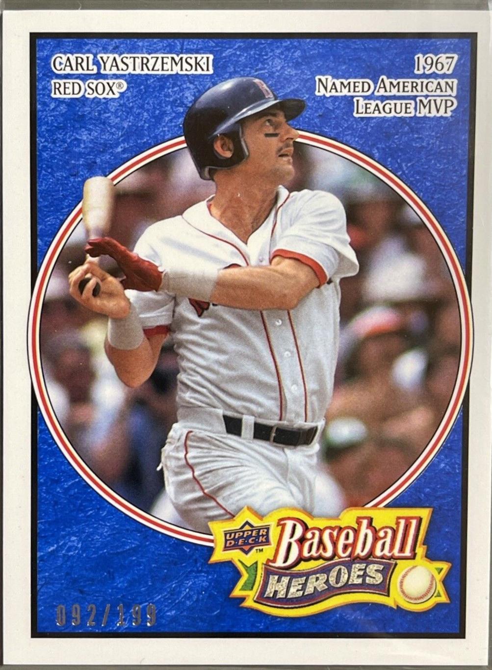 Carl Yastrzemski [Jersey Navy Blue] #33