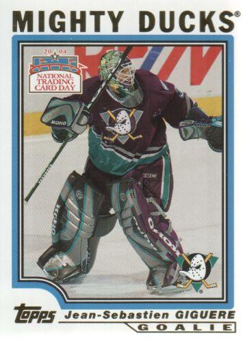 Jean Sebastian Gigure #8 Hockey Cards 2004 National Trading Card Day