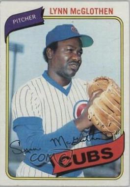 Lynn McGlothen #716 Baseball Cards 1980 Topps