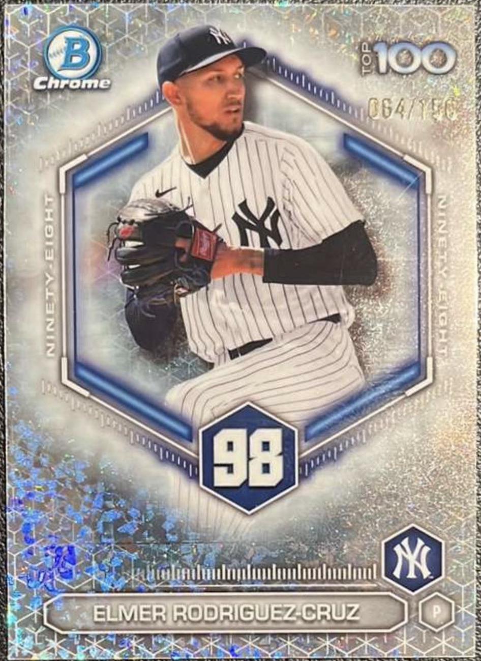 Elmer Rodriguez-Cruz #BTP-98 2026 Bowman Baseball Bowman Scouts Top 100