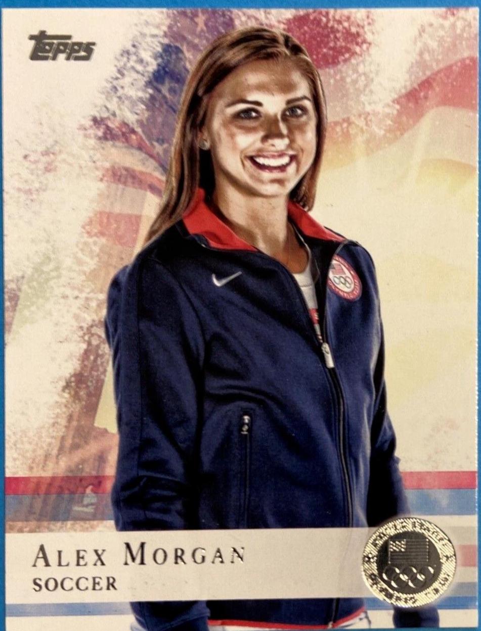 Alex Morgan #90 Soccer Cards 2012 Topps USA Olympics