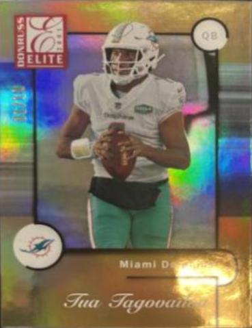 Tua Tagovailoa #25 2021 Donruss Elite Football