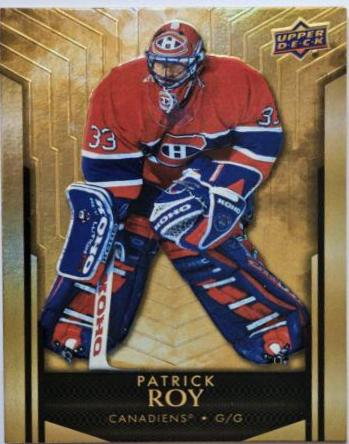 Patrick Roy #50 Hockey Cards 2023 Upper Deck Tim Hortons Legends