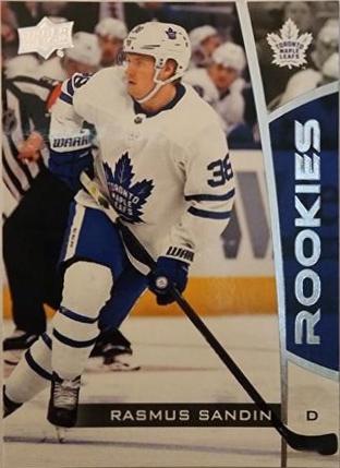 Rasmus Sandin #21 2019 Upper Deck Rookie Box Set Hockey