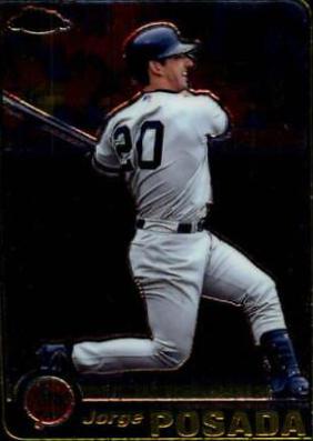 Jorge Posada #95 Baseball Cards 2001 Topps Chrome