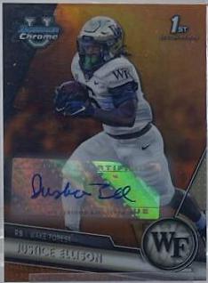 Justice Ellison [Autograph Orange] #147