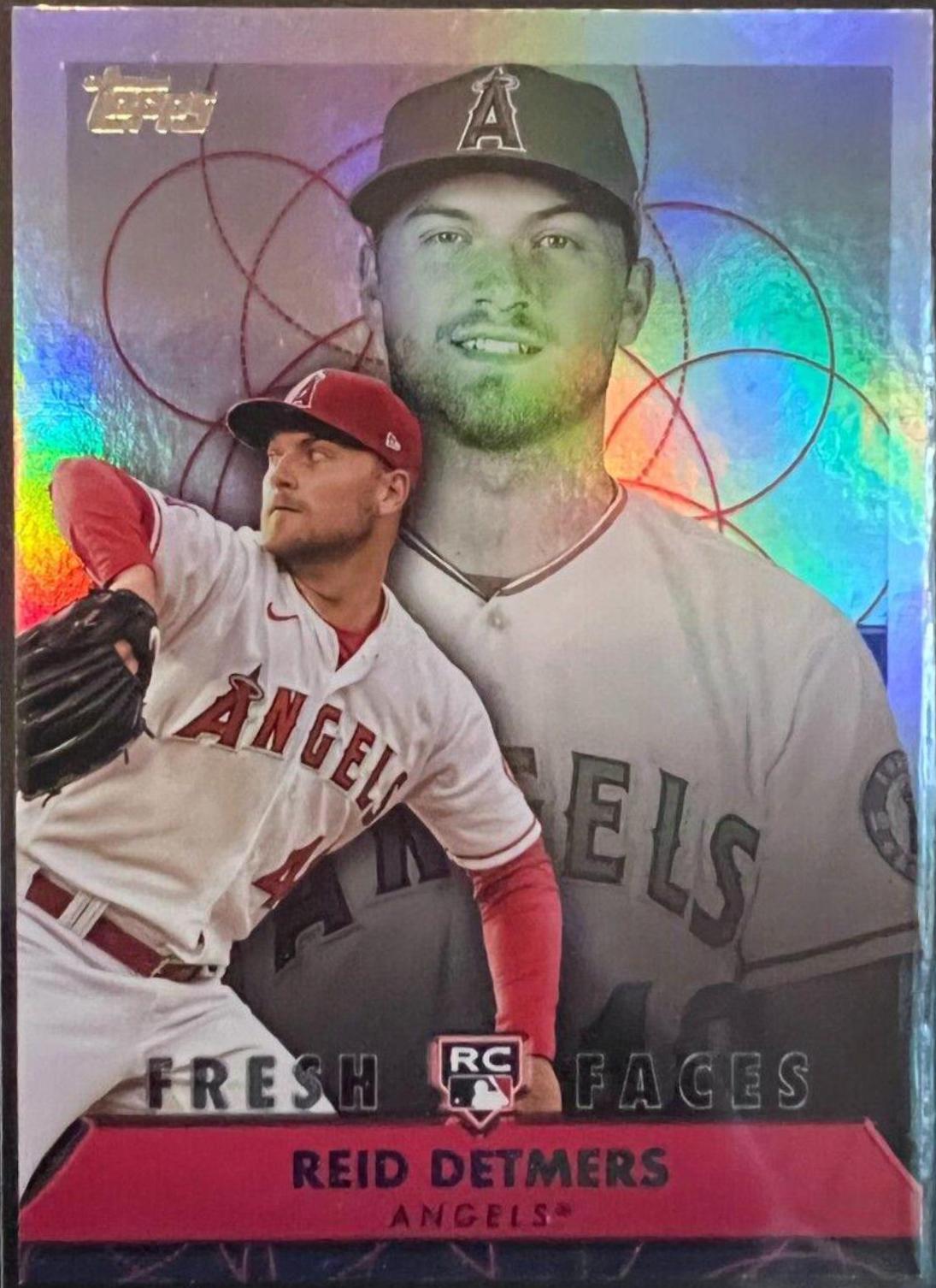 Reid Detmers #FF-9 Baseball Cards 2022 Topps Fresh Faces