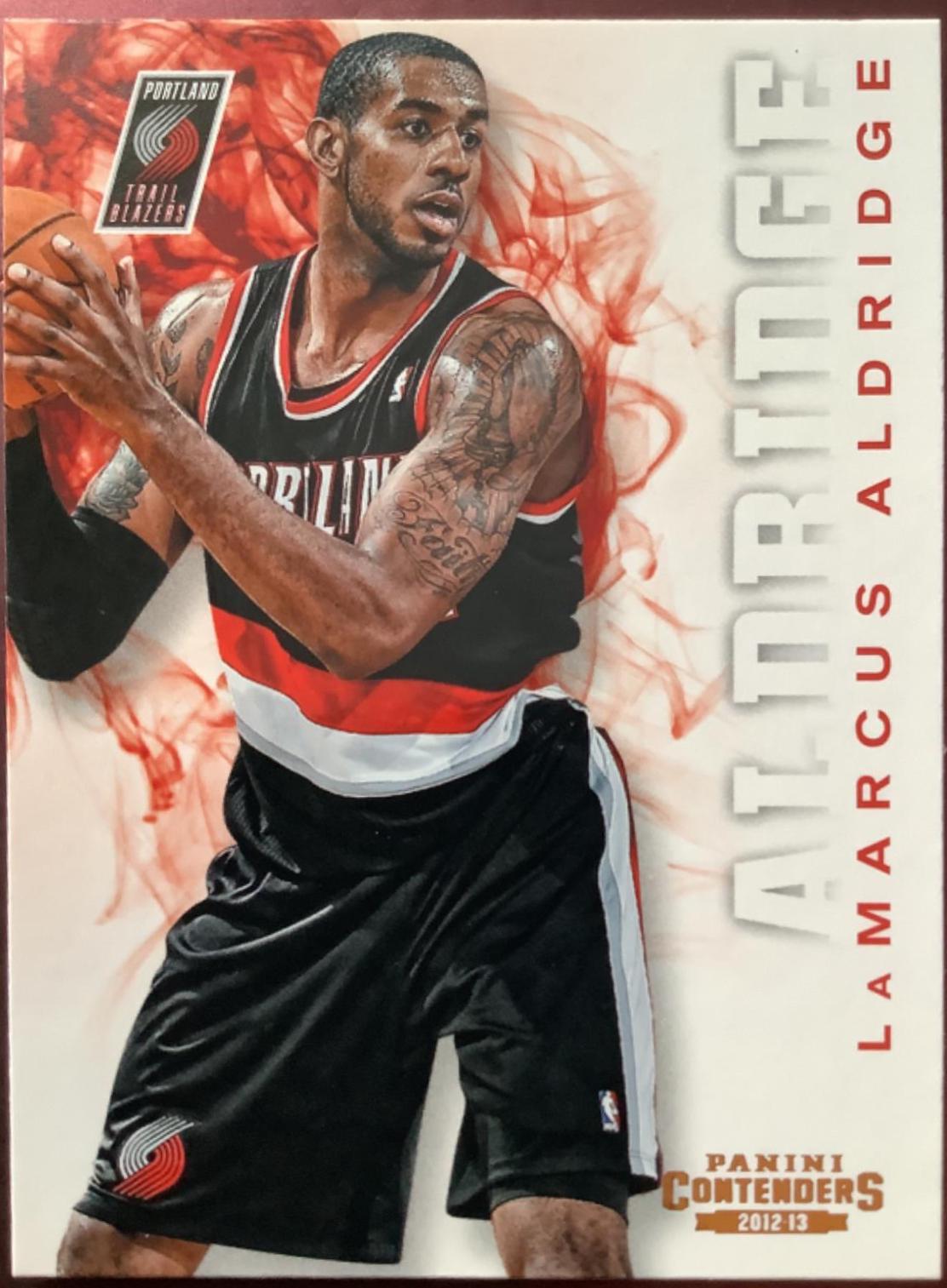 LaMarcus Aldridge #82 Basketball Cards 2012 Panini Contenders