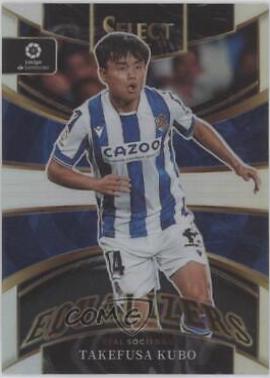 Takefusa Kubo #21 Soccer Cards 2022 Panini Select La Liga Equalizers