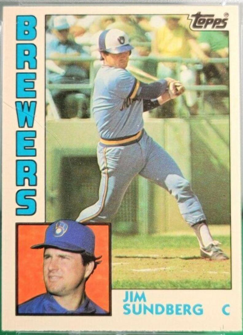 Jim Sundberg #114T Baseball Cards 1984 Topps Traded