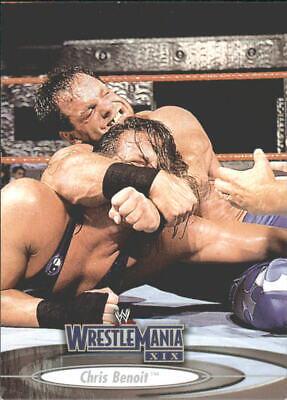 Chris Benoit #6 Wrestling Cards 2003 Fleer WWE WrestleMania XIX