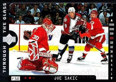 Joe Sakic #204 Hockey Cards 1996 Upper Deck
