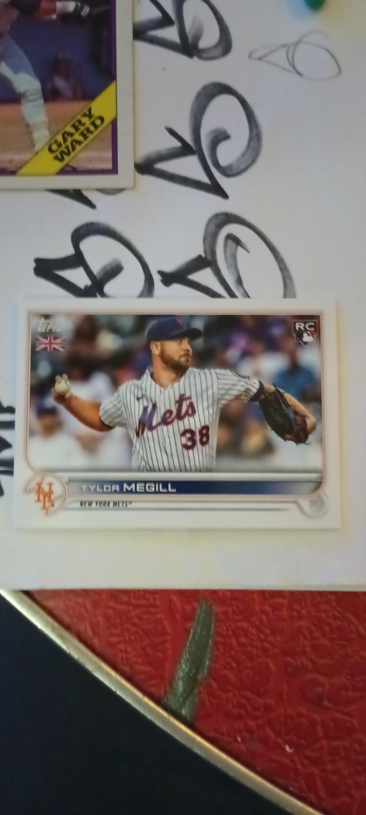 Tylor Megill #208 Baseball Cards 2022 Topps UK Edition
