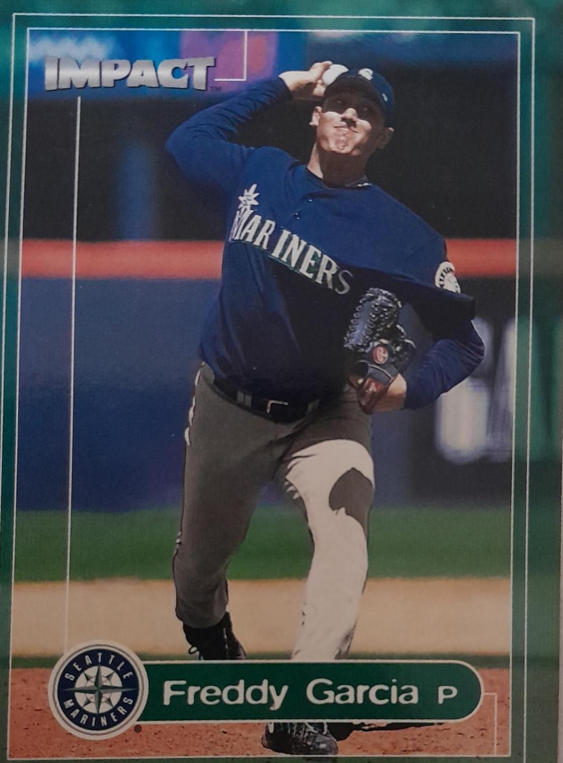 Freddy Garcia #18 Baseball Cards 2000 Fleer Impact