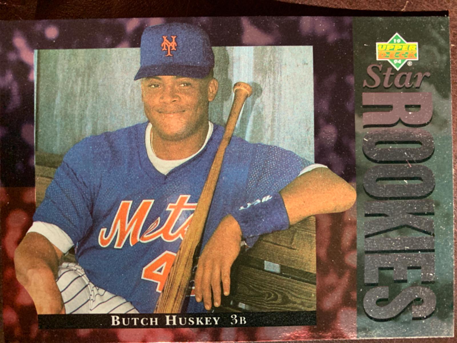 Butch Huskey #17 Baseball Cards 1994 Upper Deck