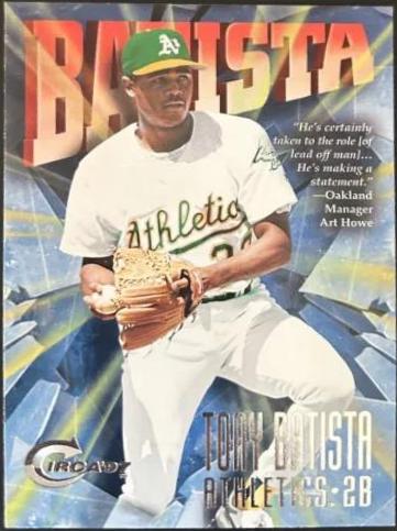 Tony Batista #95 Baseball Cards 1997 Circa