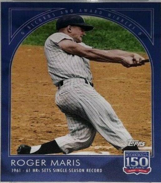Roger Maris #16 Baseball Cards 2019 Topps 150 Years of Baseball