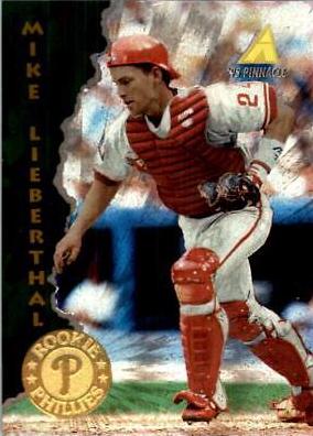 Mike Lieberthal #156 Baseball Cards 1995 Pinnacle Museum Collection