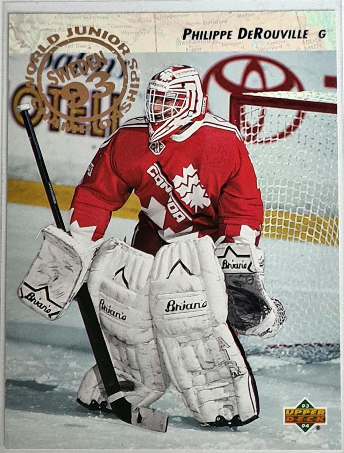 Philippe DeRouville #260 Hockey Cards 1993 Upper Deck