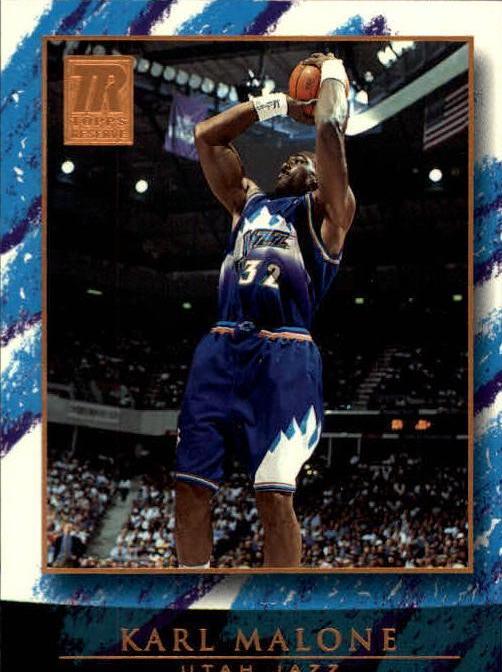 Karl Malone #32 Basketball Cards 2000 Topps Reserve