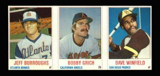 Bobby Grich, Dave Winfield, Jeff Burroughs