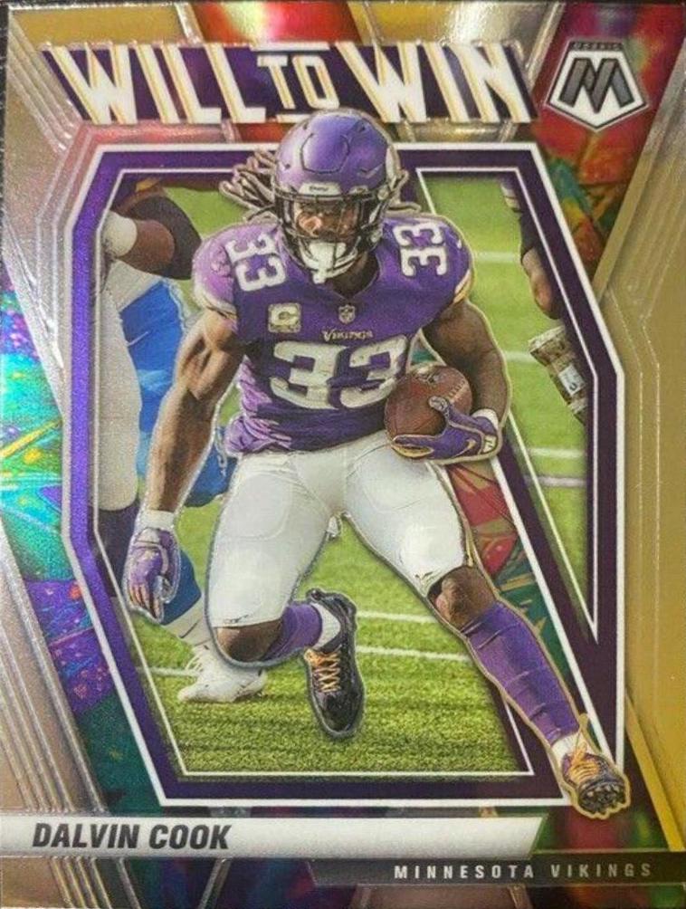 Dalvin Cook #WW-12 Football Cards 2021 Panini Mosaic Will to Win
