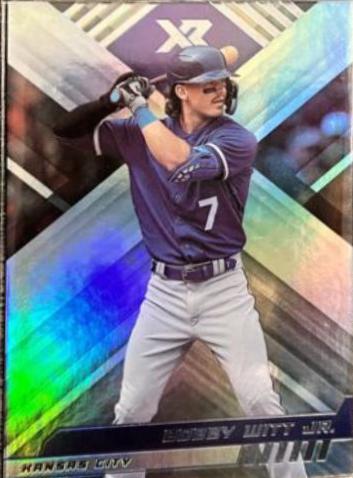 Bobby Witt Jr. #1 Baseball Cards 2023 Panini Chronicles XR
