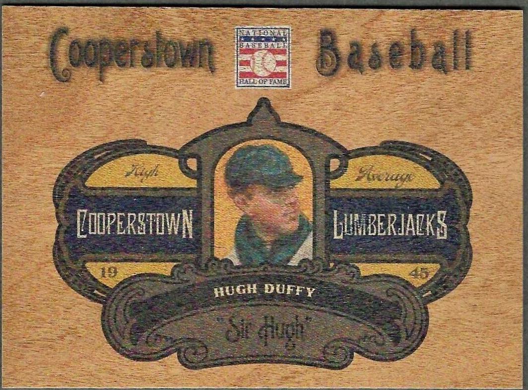Hugh Duffy #45 Baseball Cards 2013 Panini Cooperstown Lumberjacks
