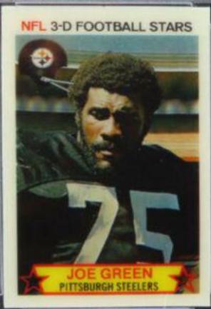 1980 Joe Greene [Spelled Green on Front] #25