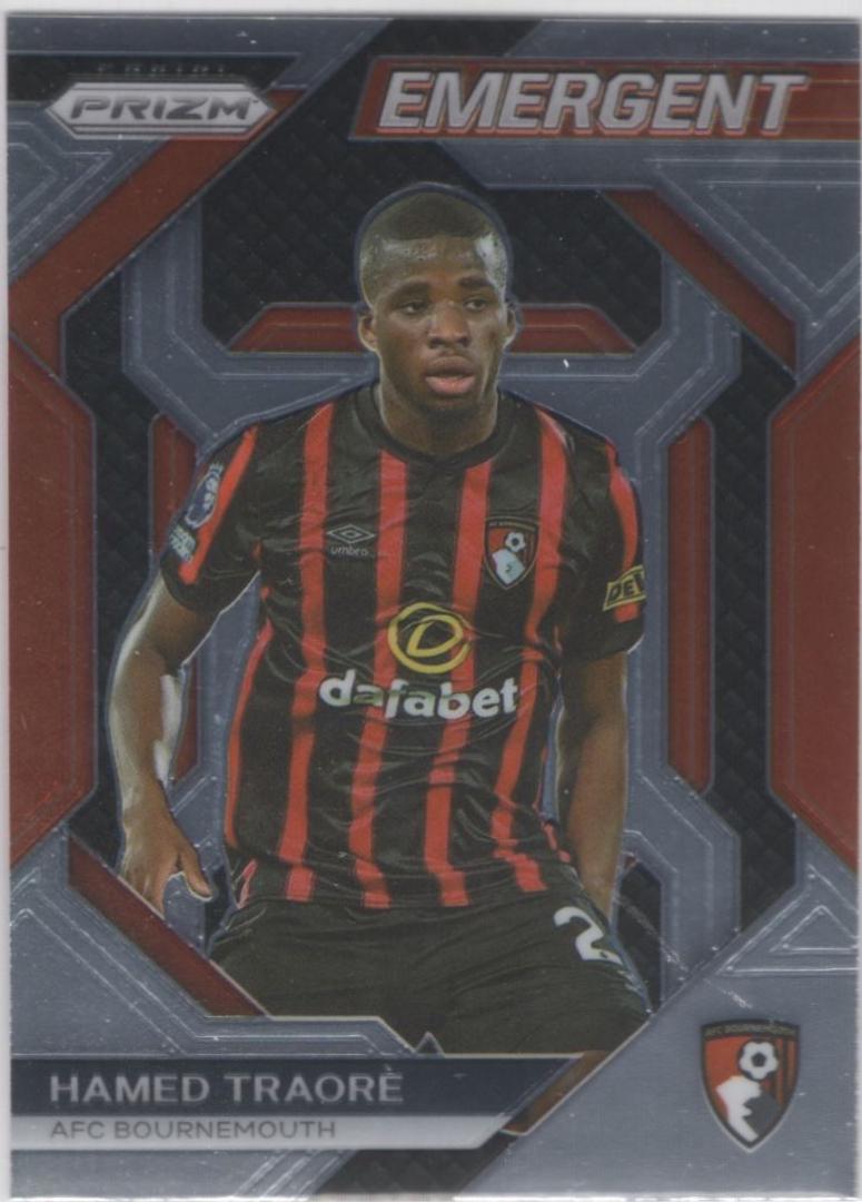Hamed Traore #15 2023 Panini Prizm Premier League Emergent