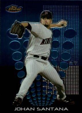 Johan Santana #61 2004 Finest Baseball