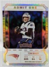 Tom Brady #AO-TBR Football Cards 2022 Panini Contenders Admit One